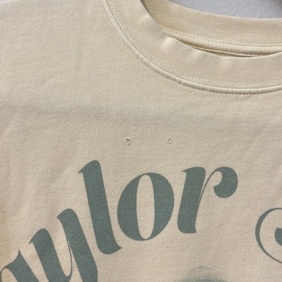 Taylor Swift 1989 Sweatshirt Yellow Medium New - Picture 5 of 6